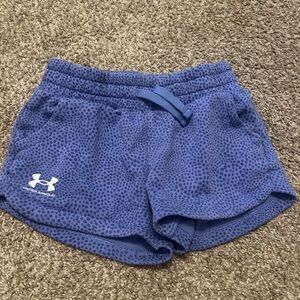 Under Armour Textured Blue Shorts